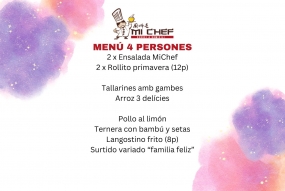 MENÚ 2 PERSONES