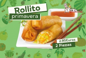 Rollito Primavera (2 Piezas)