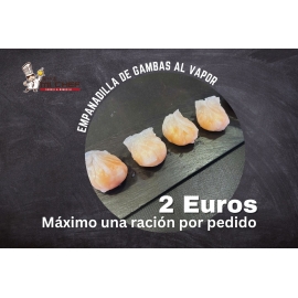 Cresta de gamba al vapor (4 Uds)